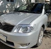 Реснички на фары для Toyota Corolla NZE121 рестайлинг 2004-