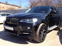 Реснички на фары для BMW X5 E70 2006-2013