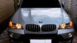 Реснички на фары для BMW X5 E70 2006-2013