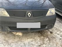 Зимняя заглушка решетки радиатора Renault Logan 2004-2010