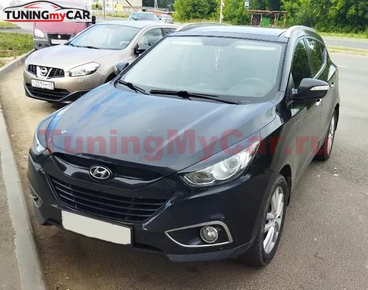 Накладки на фары (реснички) для Hyundai ix35, Hyundai Tucson 2009-2015