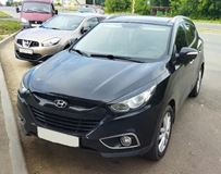 Накладки на фары (реснички) для Hyundai ix35, Hyundai Tucson 2009-2015