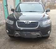 Накладки на фары (реснички) для Hyundai Santa Fe 2007-2012