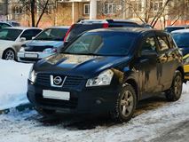 Накладки на фары (реснички) для Nissan Qashqai 2007-2010