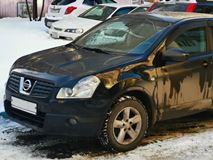 Накладки на фары (реснички) для Nissan Qashqai 2007-2010