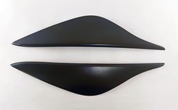 Реснички на фары для Toyota Wish ANE10 рестайлинг 2005-2009