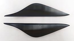 Реснички на фары для Toyota Wish ANE10 рестайлинг 2005-2009