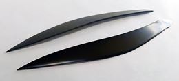 Накладки на фары (реснички) для Honda Civic EU 2001-2006 (хетчбек)