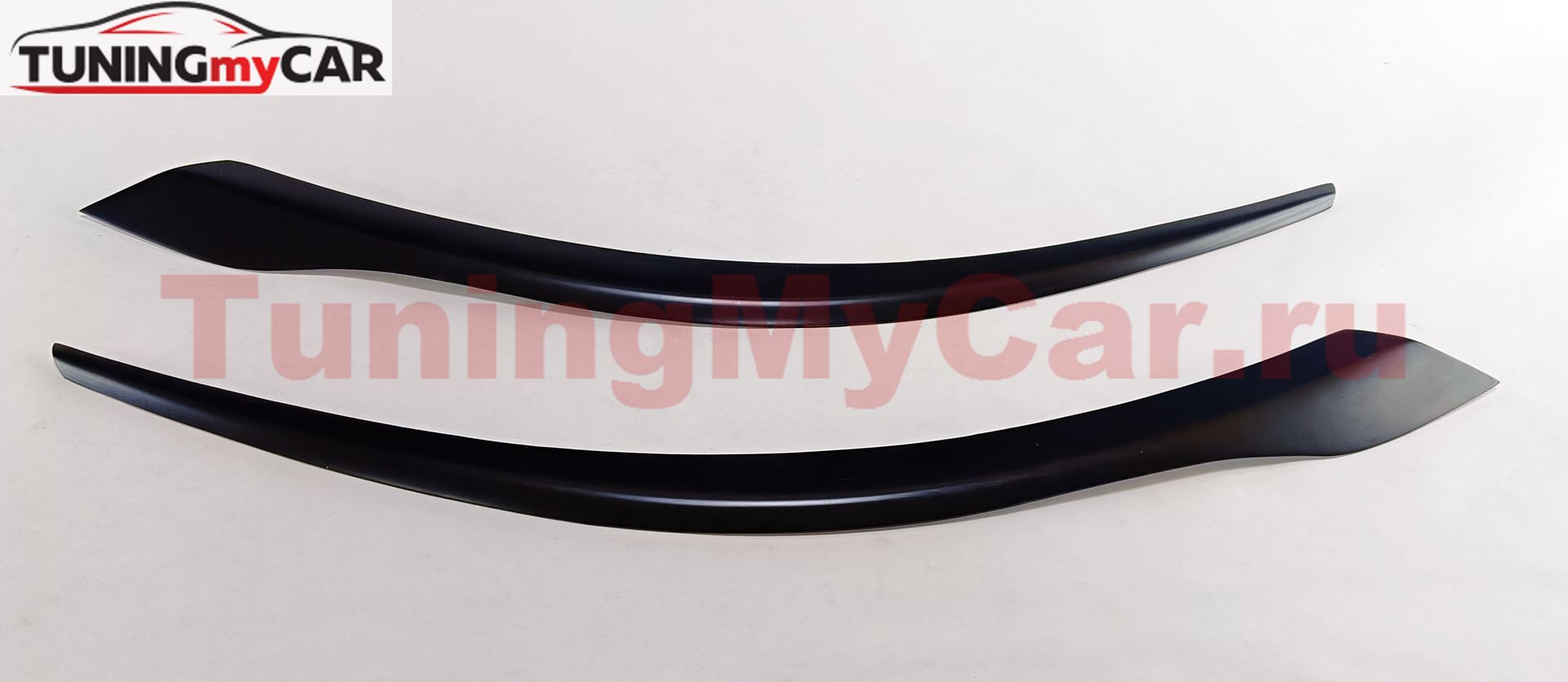 Накладки на фары (реснички) для Kia Rio 3 2015-2017 рестайлинг