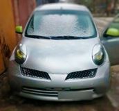 Реснички на фары для Nissan March K12 2002-2010