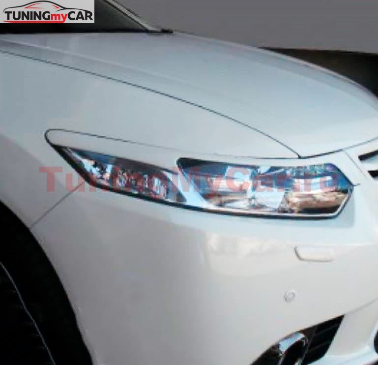 Накладки на фары (реснички) для Honda Accord 2008-2013