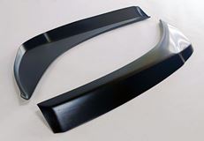Накладки на передние фары (реснички) Toyota LC 200 2007-2011