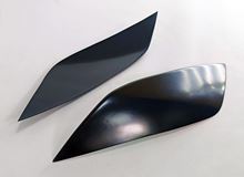 Реснички на фары для Toyota Caldina ZZT241 простая оптика 2002-2004 дорестайлинг