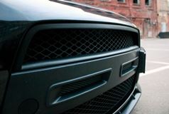 Воздуховоды (ноздри) цельные в передний бампер Mitsubishi Lancer 10 2007-2010