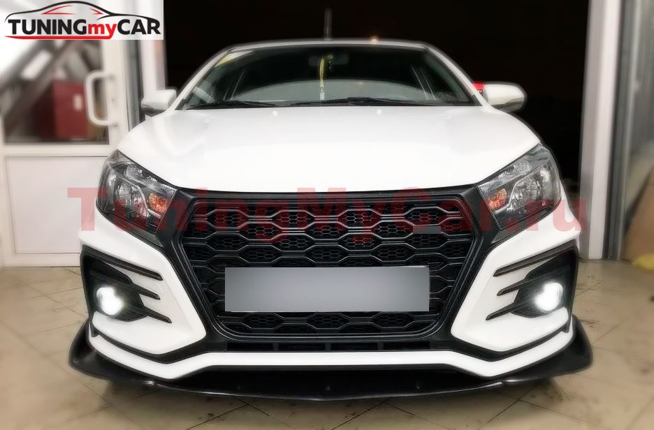 Бампер передний (тюнинг) Веста XMUG 2.0 для 2180/2181 (Седан, SW, SW Cross)