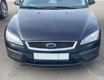 Накладки на фары (реснички) Ford Focus 2 2005-2008 дорестайлинг (ABS)