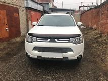 Реснички на фары для Mitsubishi Outlander 2012-2014