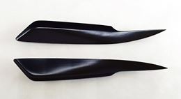 Реснички на фары косые Hyundai Accent 1999-2012