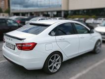 Спойлер "Стелс" крышки багажника для Лада Веста Седан (LADA Vesta Sedan)