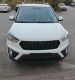 Накладки на передние фары (реснички) для Hyundai Creta 2016-2021