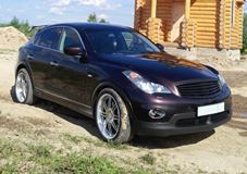 Реснички на фары для INFINITI ЕХ25, ЕХ35, ЕХ37 2007-2013 / QX50 2015-2018