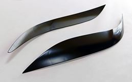 Реснички на фары для Toyota Camry ACV40 (дорестайлинг) 2006-2009