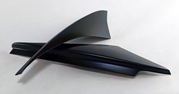 Накладки на фары (реснички) для Nissan Qashqai 2007-2010