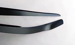 Реснички на фары для Mitsubishi Outlander 2009-2012 рестайлинг