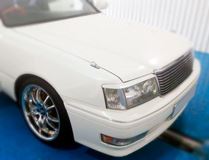 Реснички на фары для Toyota Crown S170 1999-2003 