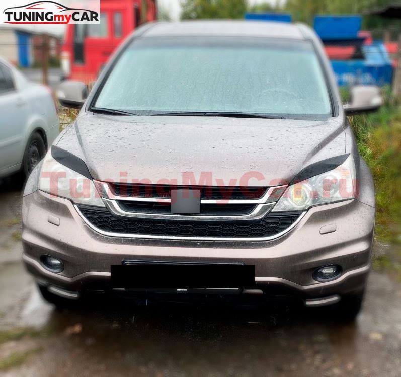 Реснички на фары HONDA CR-V 2007-2012