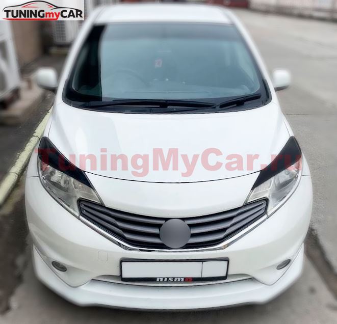 Реснички на фары NISSAN NOTE E12 2012-2016