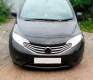 Реснички на фары NISSAN NOTE E12 2012-2016