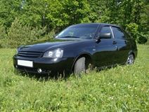 Решетка радиатора 2 полосы для LADA (ВАЗ) Priora 2170 2007-2018