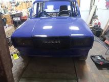 Решетка радиатора плетенка, черный лак для LADA (ВАЗ) 2107