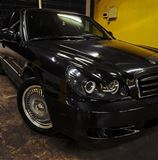 Накладки на передние фары (реснички) Hyundai Sonata 2001-2012