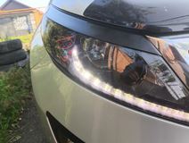 Реснички на фары KIA SPORTAGE 2010-2016