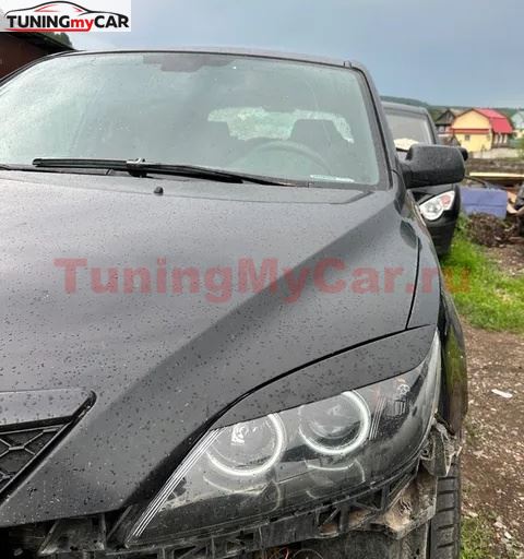 Реснички на фары для Mazda 3 хэтчбек 2003-2009