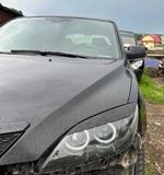 Реснички на фары для Mazda 3 хэтчбек 2003-2009