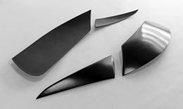 Реснички на фары для Opel Astra J 2009-2015 хэтч задние