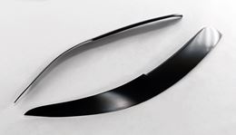 Реснички на фары TOYOTA COROLLA NZE121 РЕСТАЙЛИНГ 2004-2007 (УЗКИЕ)