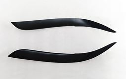 Реснички на фары TOYOTA COROLLA NZE121 РЕСТАЙЛИНГ 2004-2007 (УЗКИЕ)