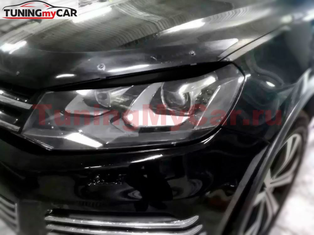 Накладки на фары Volkswagen Touareg 2010-2014