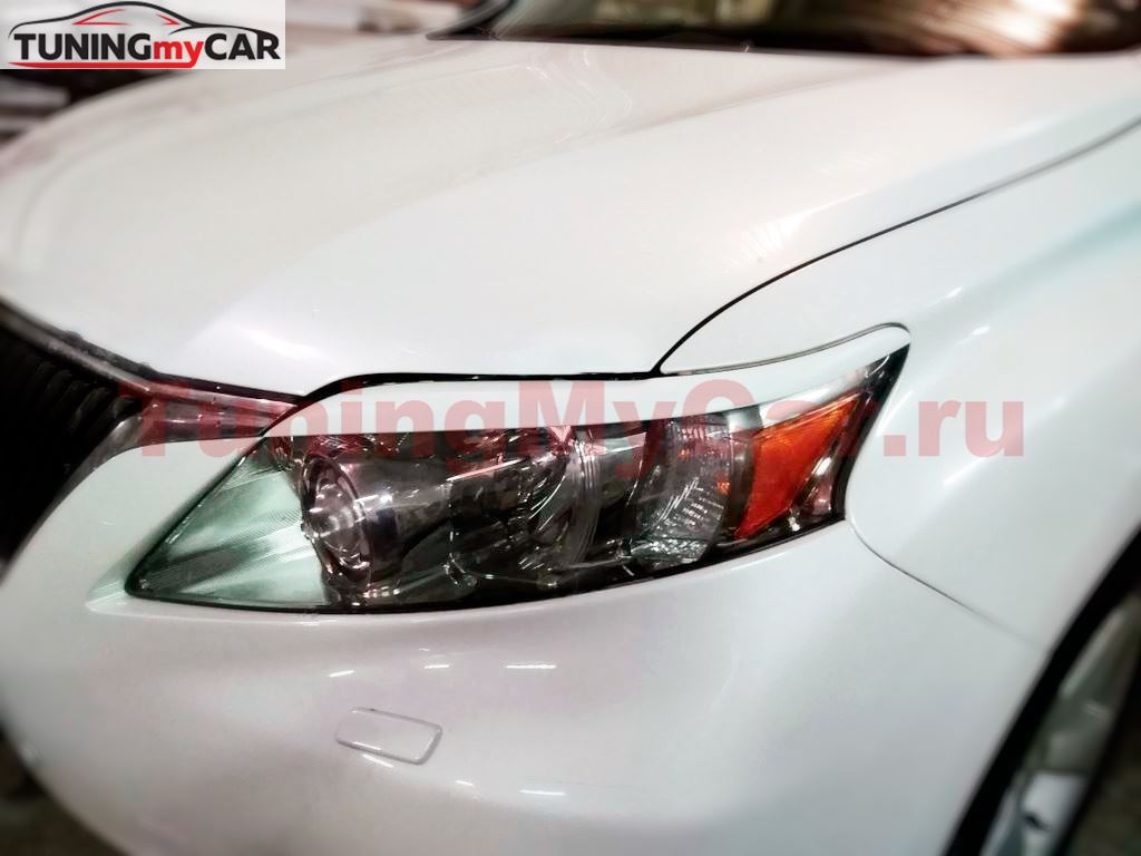 Реснички на фары для Lexus RX270 RX350 RX450h 2009-2015