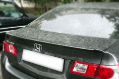 Спойлер узкий на HONDA ACCORD 8 2008-2013 (АБС)