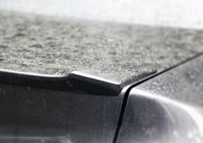 Спойлер узкий на HONDA ACCORD 8 2008-2013 (АБС)