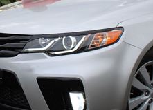 Накладки на передние фары (реснички) Kia Cerato 2008-2013