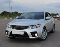 Накладки на передние фары (реснички) Kia Cerato 2008-2013