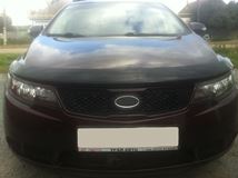 Накладки на передние фары (реснички) Kia Cerato 2008-2013