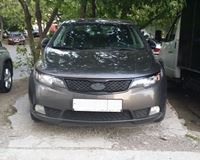 Накладки на передние фары (реснички) Kia Cerato 2008-2013