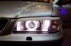 Реснички на фары для Nissan Sunny B15 1998-2004